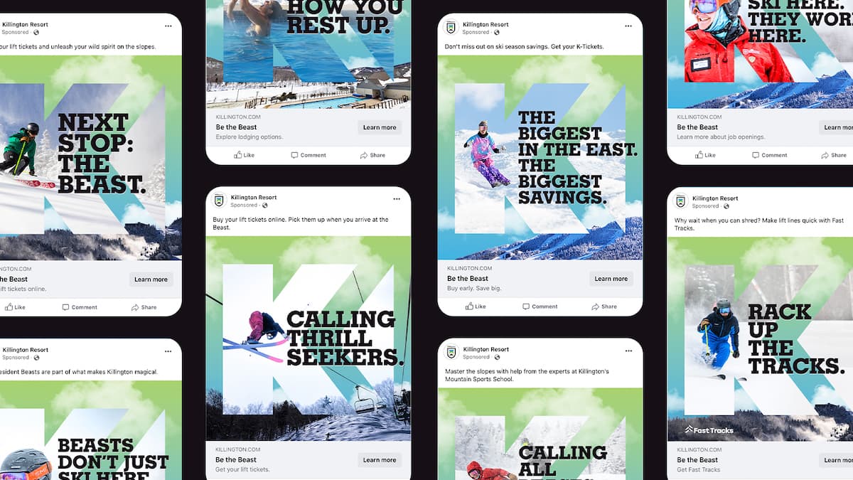 Social media assets for Killington