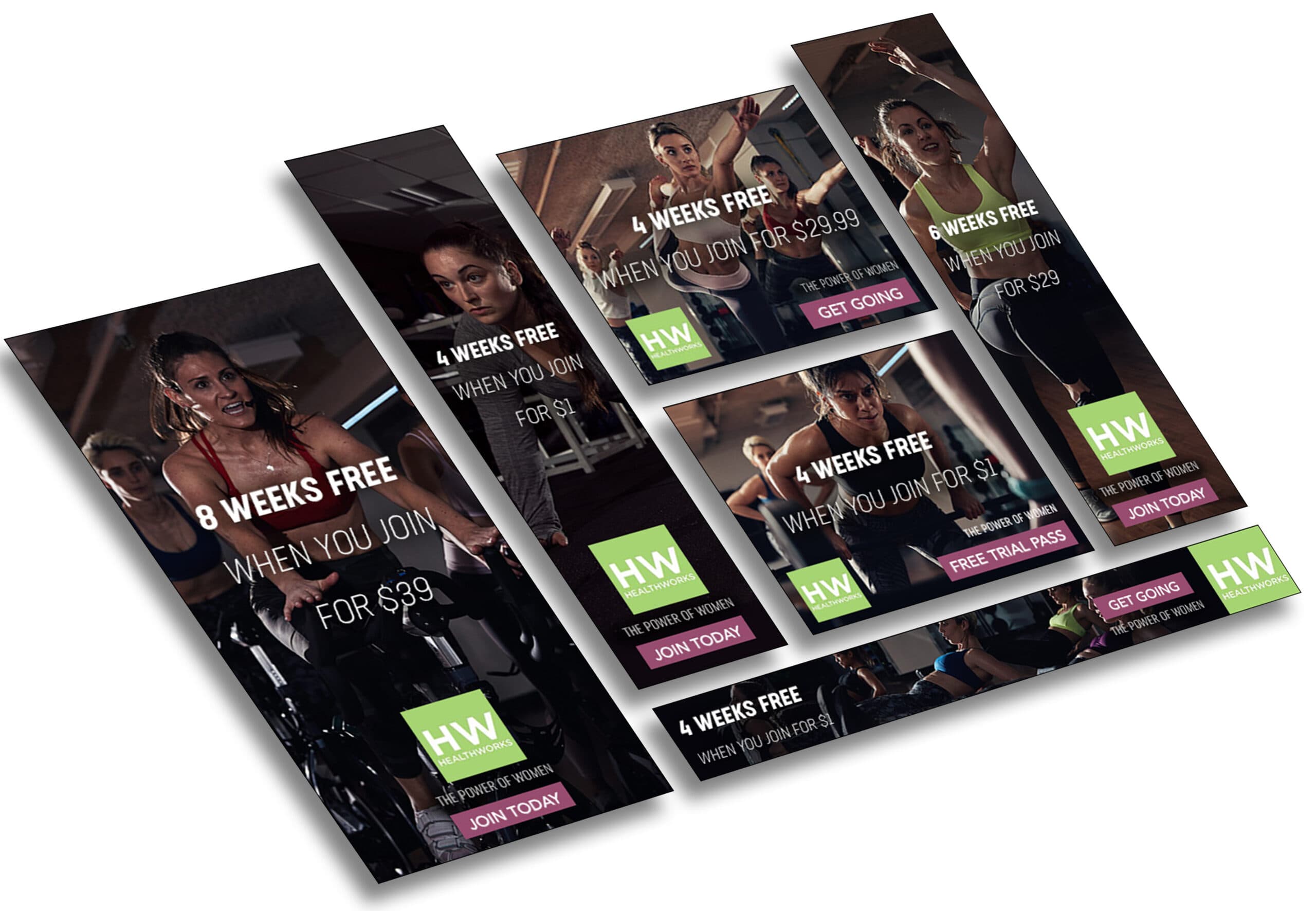 Healthworks digital display promo