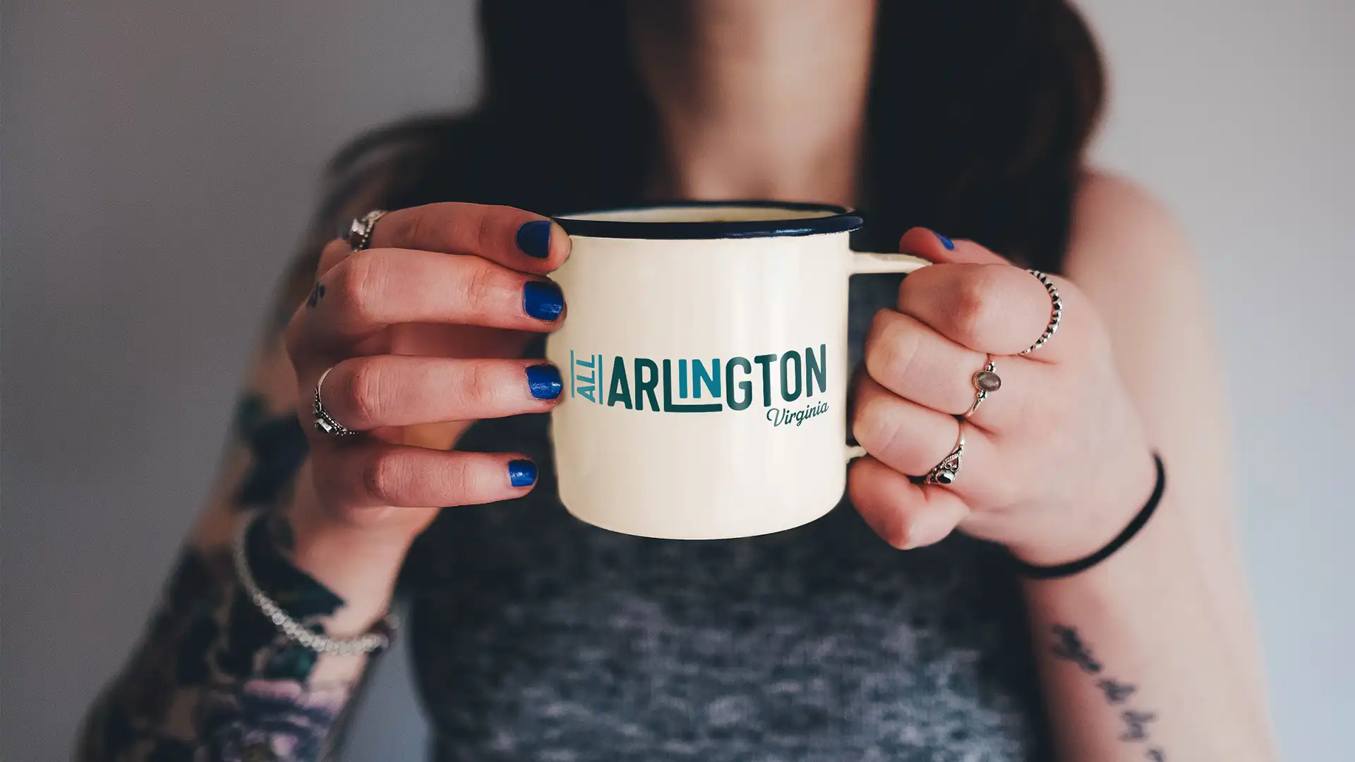 All in Arlington coffee mug