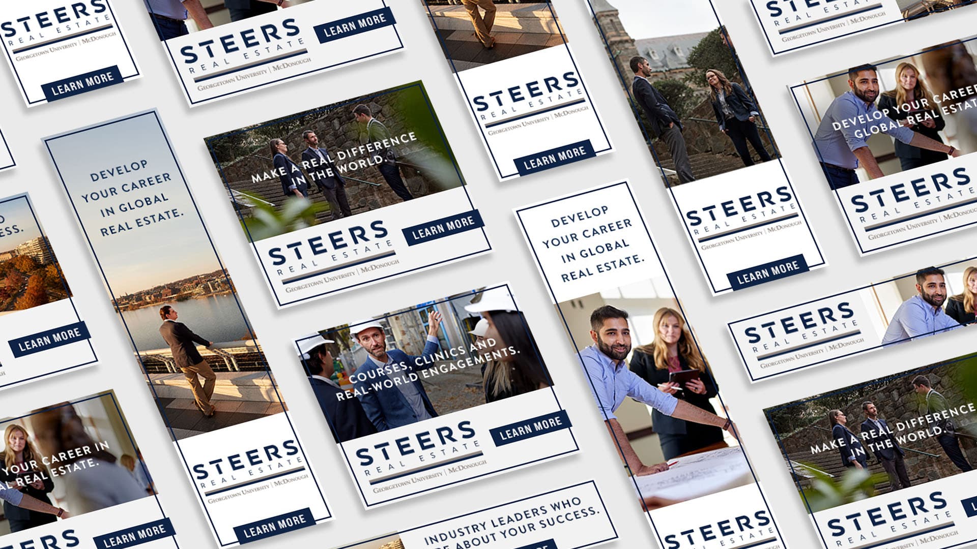 Steers Center banner ads