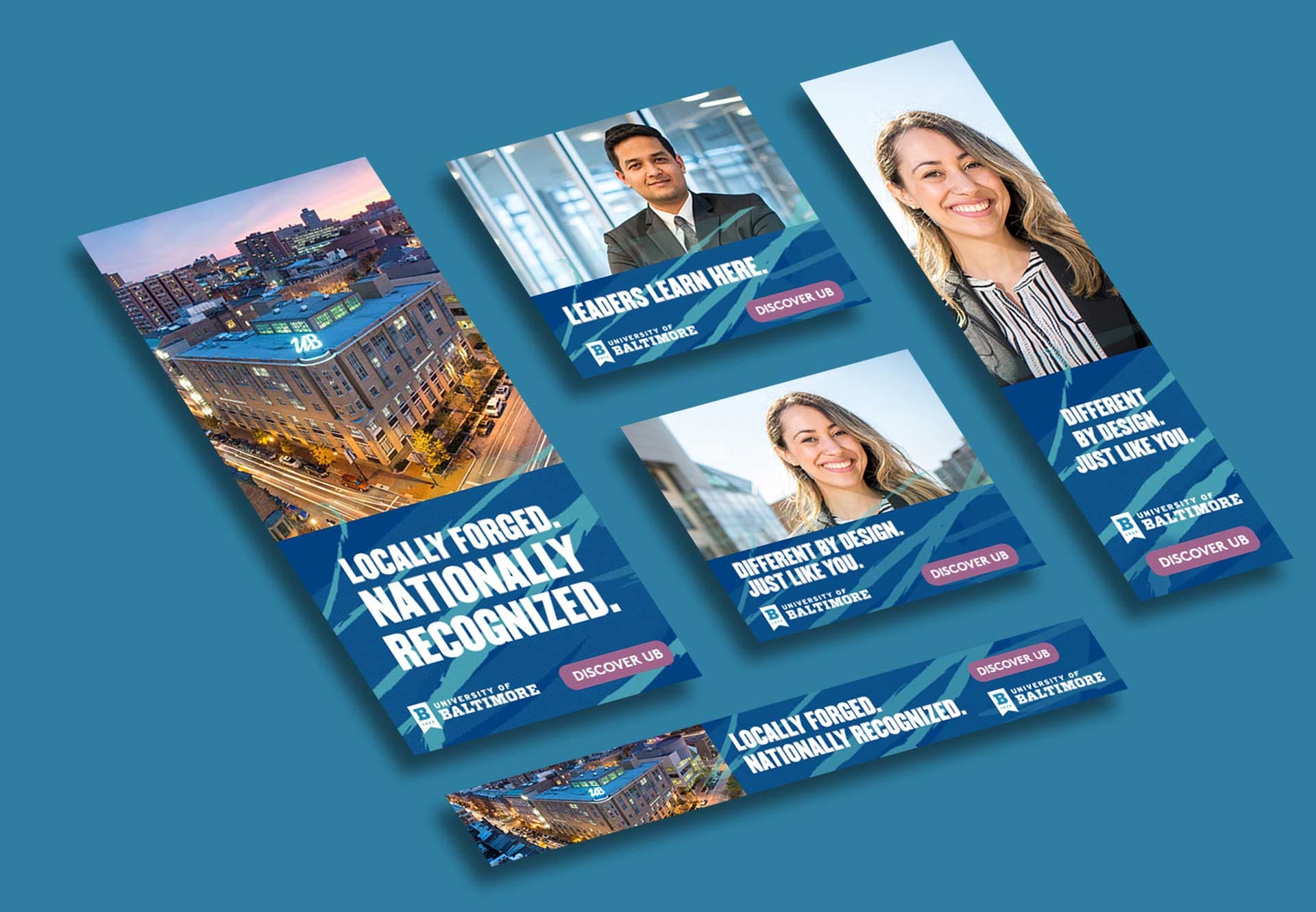 University of Baltimore banner ads