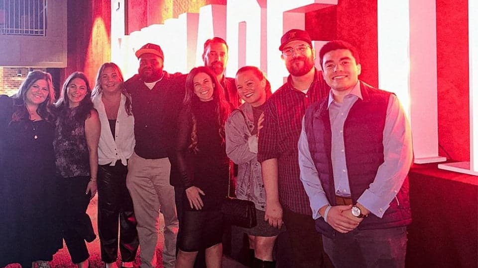 FUSE IDEAS team at the Hatch awards