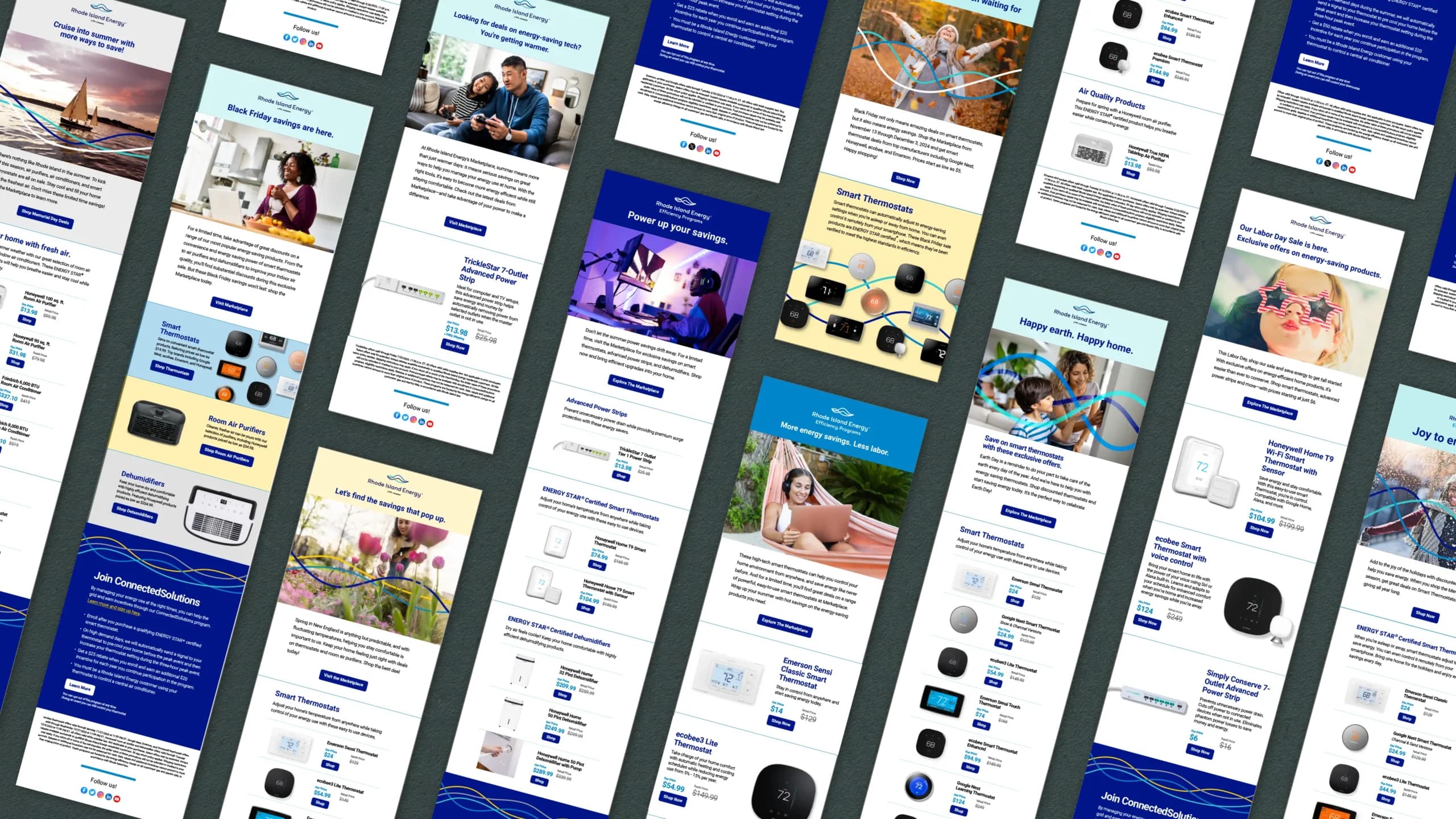 Rhode Island Energy marketplace email campaign